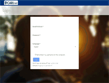 Tablet Screenshot of admin.cari.net